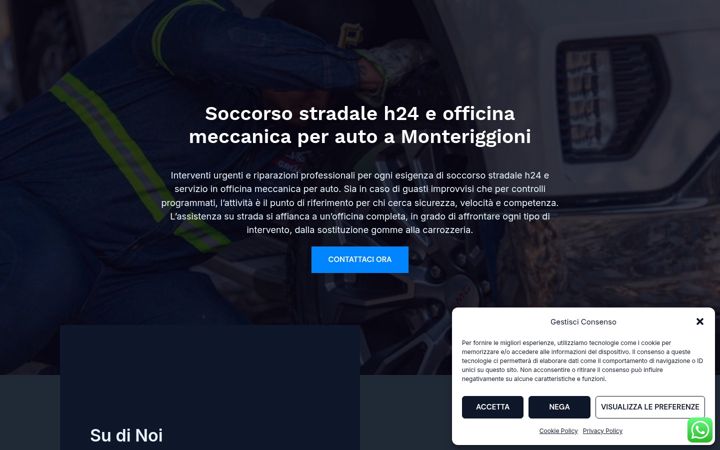Screenshot of autosoccorsoademi.it