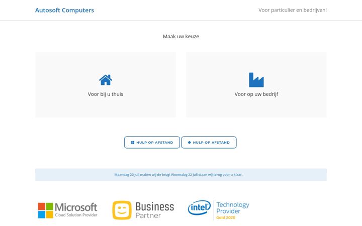 Screenshot of autosoft.be