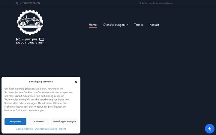Screenshot of autosolutionkp.com