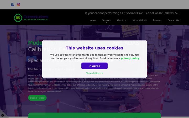 Screenshot of autosolutions-ae.co.uk