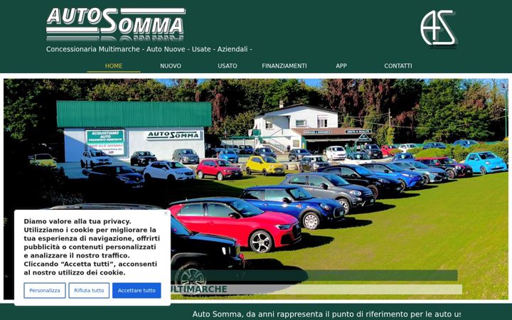 Screenshot of autosomma.eu