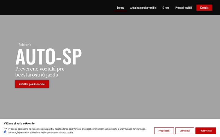 Screenshot of autosp.sk