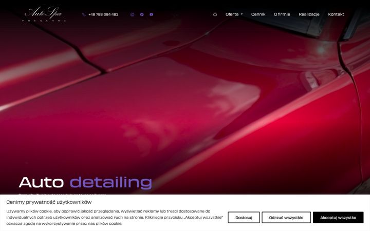 Screenshot of autospa-oswiecim.pl