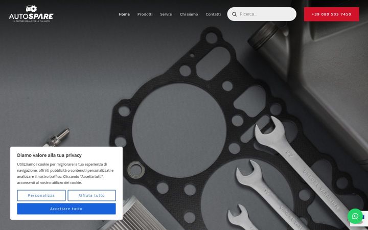 Captura de pantalla de autospare24.com