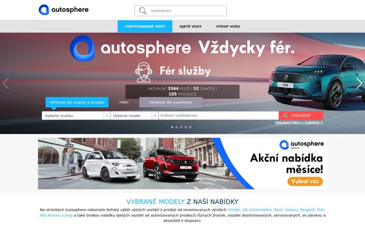 Screenshot of autosphere.cz