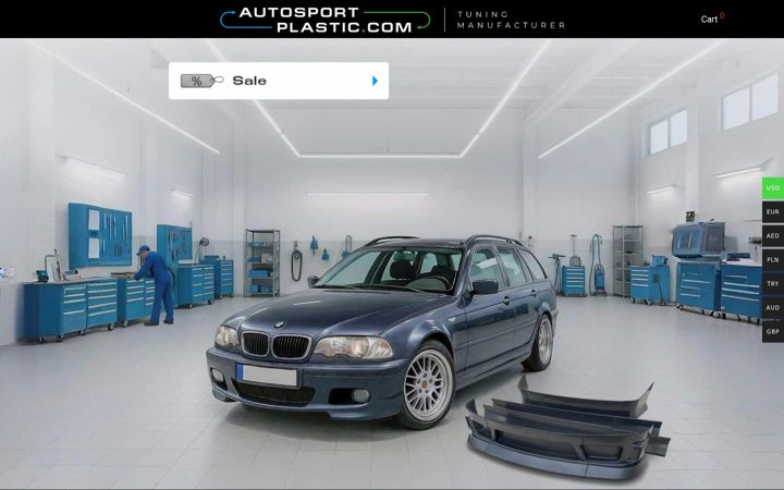 Captura de pantalla de autosport-plastic.com