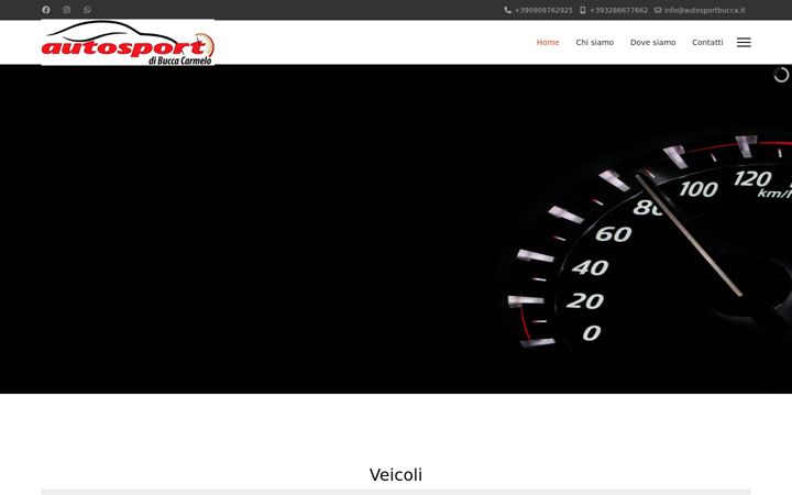 Screenshot of autosportbucca.it