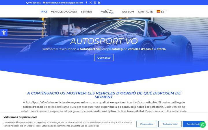 Screenshot of autosportvo.es