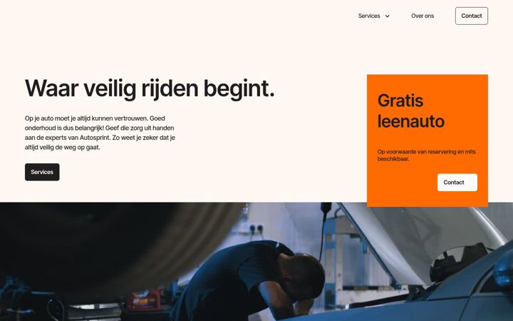 Screenshot of autosprint-tilburg.nl