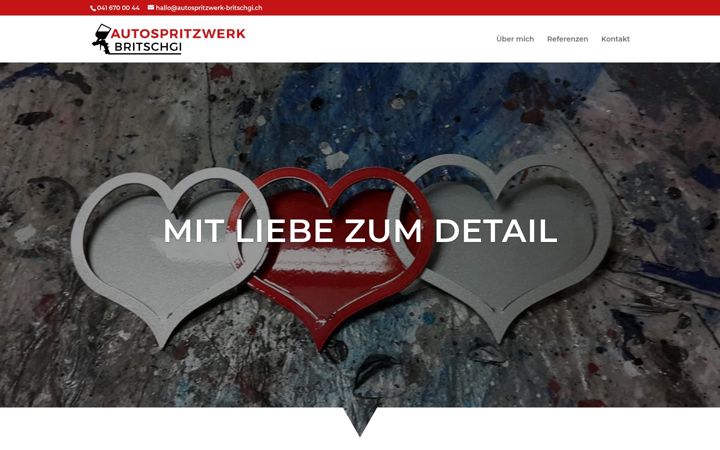 Screenshot of autospritzwerk-britschgi.ch