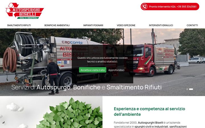 Screenshot of autospurghibiselli.com