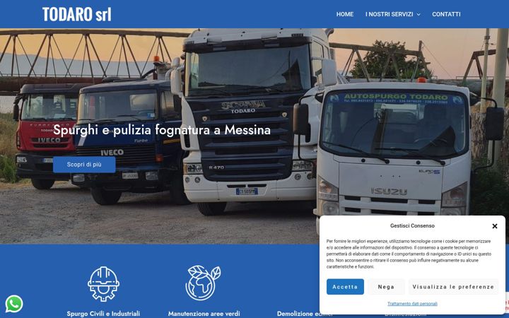Snimka zaslona za autospurghitodaro.it