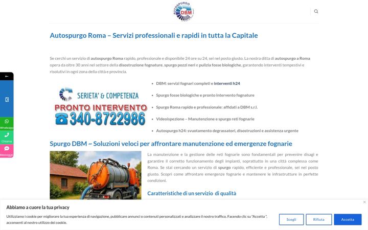 Ekrānuzņēmums no autospurgo-roma.it