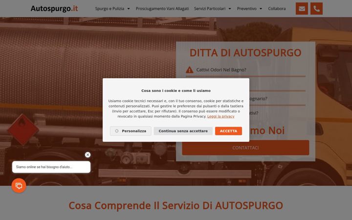 Screenshot of autospurgo.it