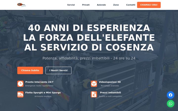 Screenshot of autospurgocosenza.it