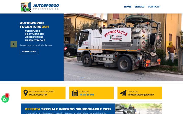 Screenshot of autospurgofacile.it