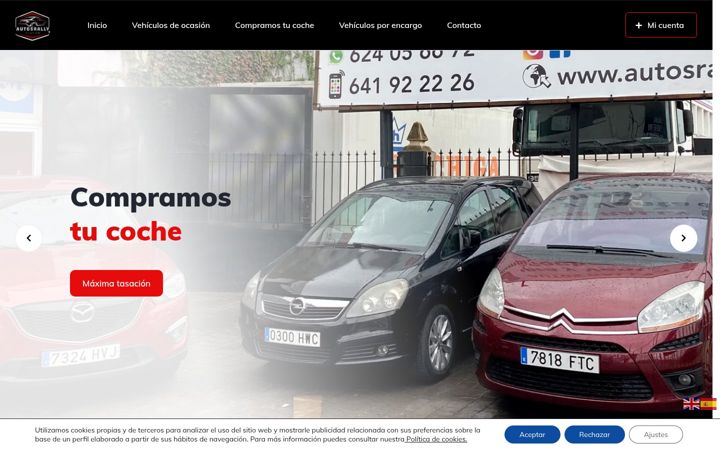 Screenshot of autosrally.es