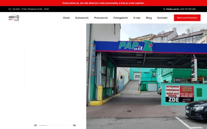 Screenshot of autosroubek.cz