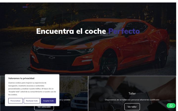 Capture d'écran de autossierramorena.com