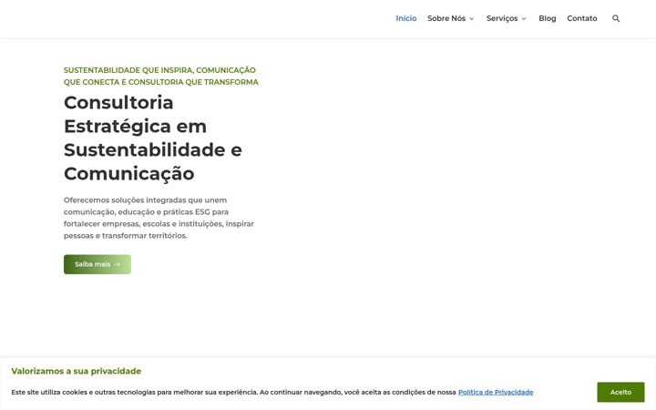 Screenshot of autossustentavel.com