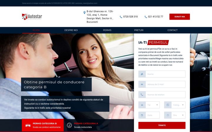 Screenshot of autostar.ro
