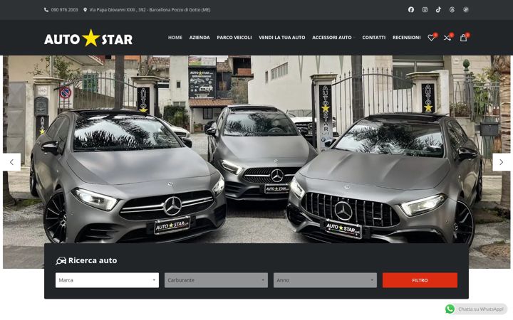 Screenshot ta' autostarsrl.it