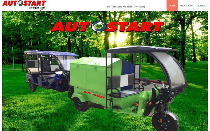 Screenshot of autostart.co.in