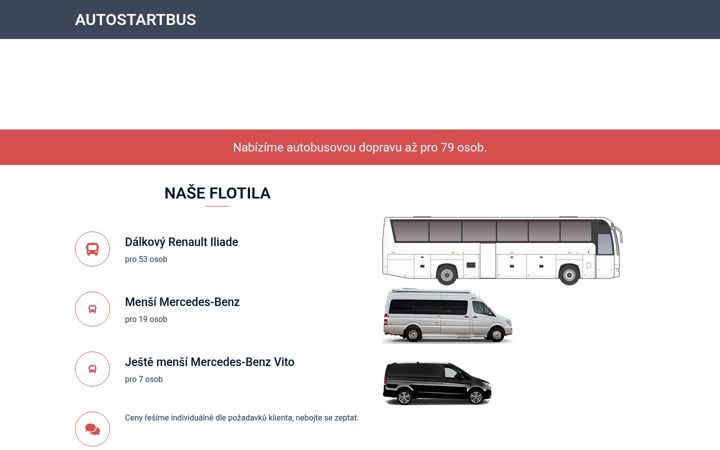 Screenshot of autostartbus.cz