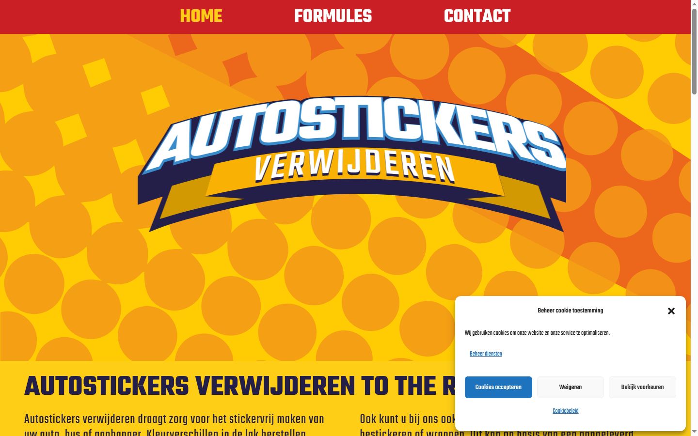 Screenshot tal-banner tal-kunsens muri qabel kwalunkwe interazzjoni