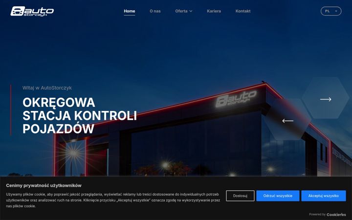 Screenshot of autostorczyk.pl