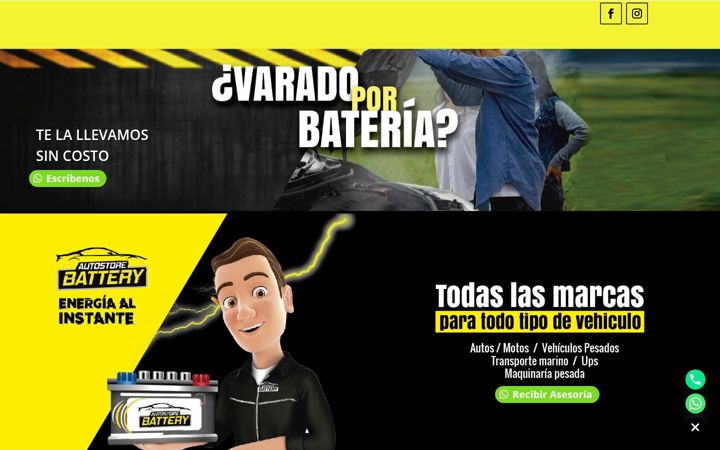 Screenshot of autostorebattery.co