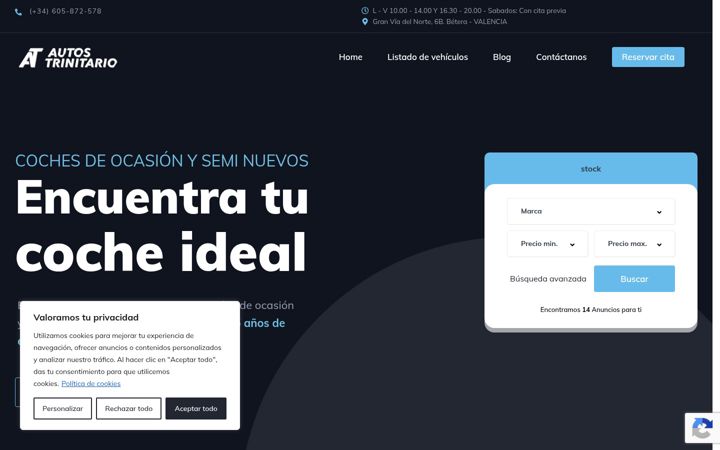 Screenshot of autostrinitario.com