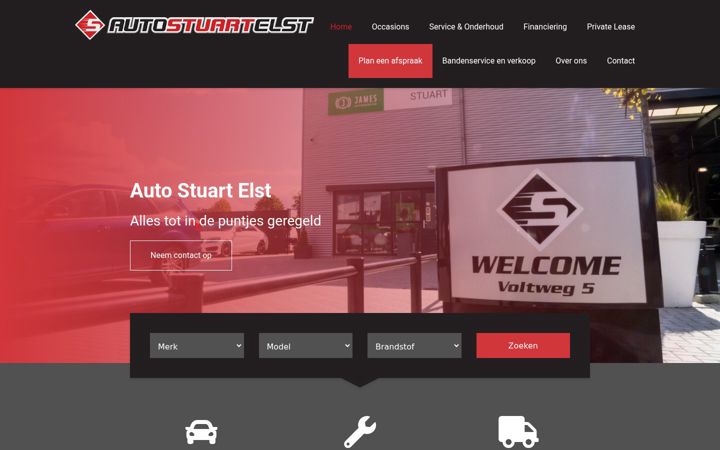Captura de pantalla de autostuartelst.nl