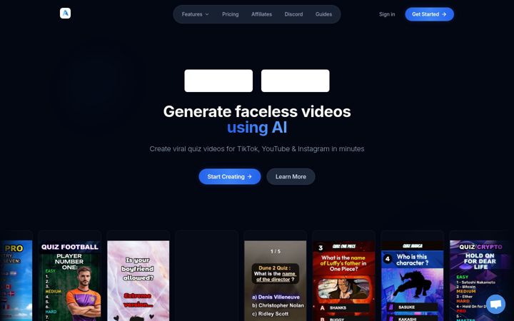 Screenshot ta' autostud.ai
