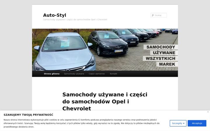 Screenshot of autostyl.net.pl