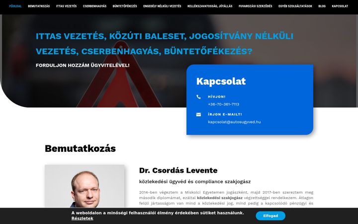 Screenshot of autosugyved.hu