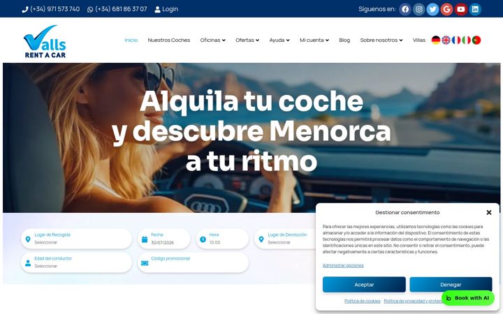 Képernyőkép: autosvalls.com