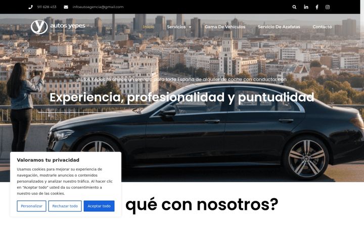 Screenshot of autosyepes.com