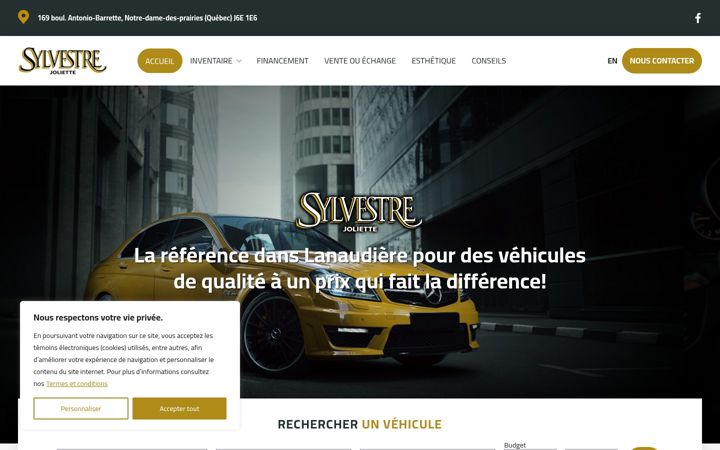 Képernyőkép: autosylvestre.com