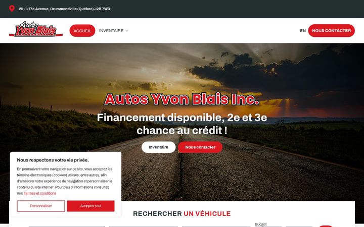 Képernyőkép: autosyvonblais.com