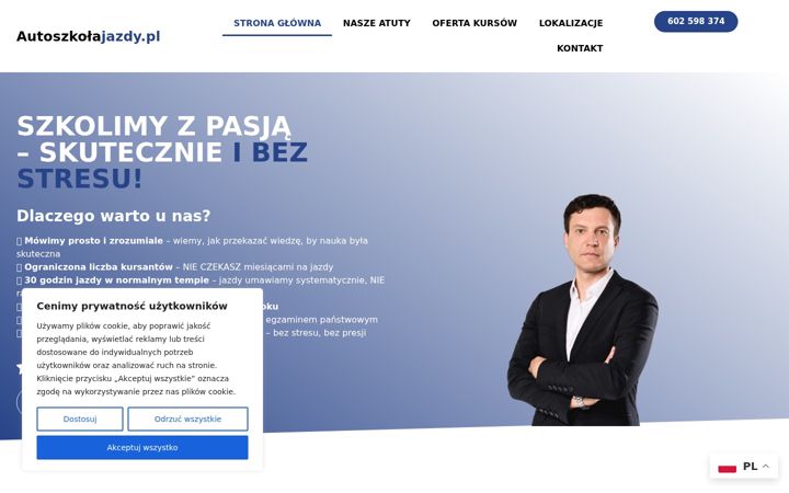 Zrzut ekranu autoszkolajazdy.pl