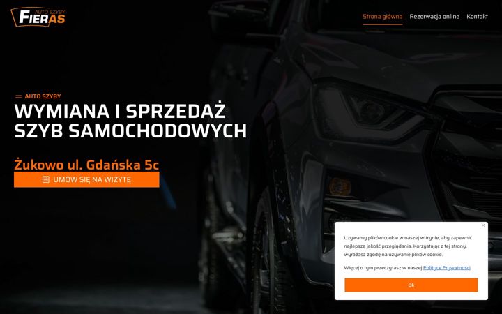 Screenshot of autoszybyzukowo.pl