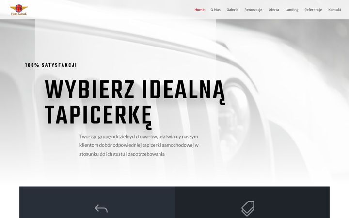 Screenshot of autotapicer24.pl