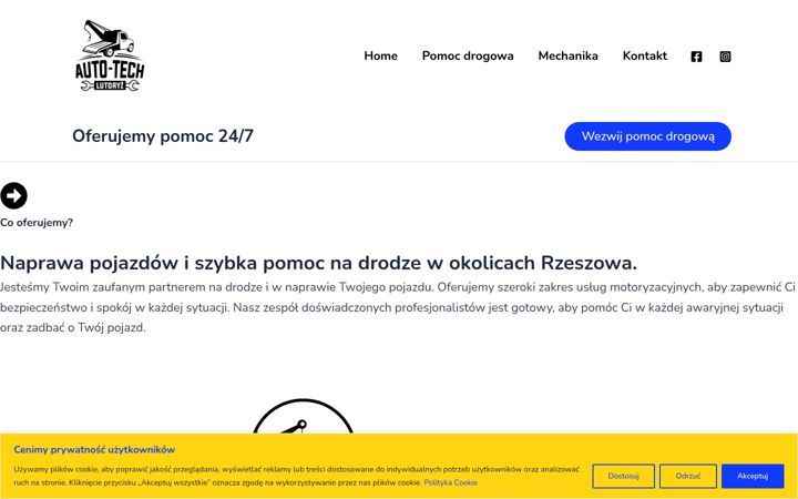 Screenshot of autotechlutoryz.pl