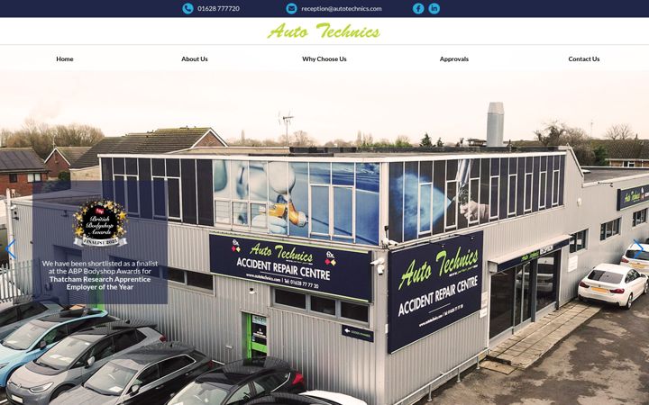 Screenshot of autotechnics.com