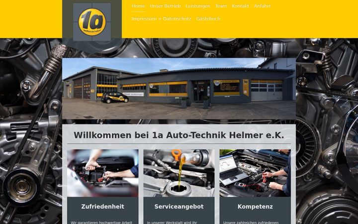 Screenshot of autotechnik-helmer.de