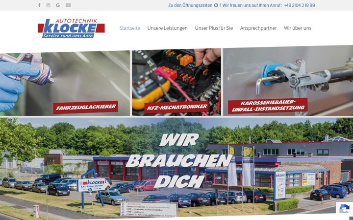 Screenshot of autotechnik-klocke.de