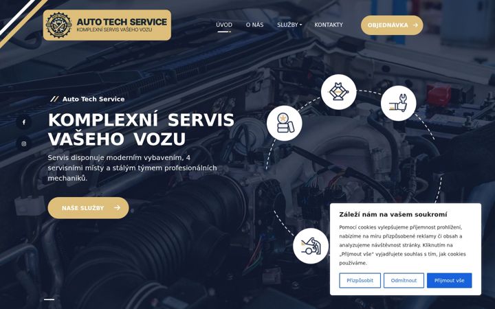 Screenshot of autotechservice.cz