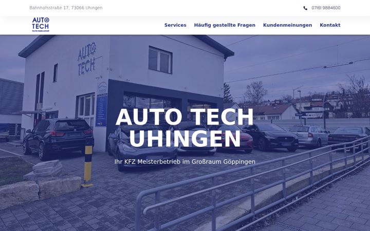 Screenshot του autotechuhingen.de
