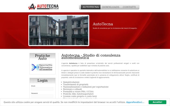 Screenshot ta' autotecna.it